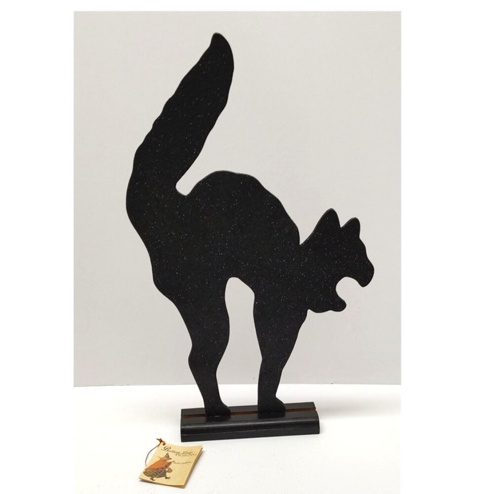 Bethany Lowe Designs Black Cat Silhouette